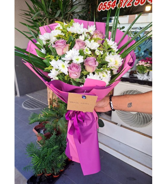 BURCU'NUN LİLA GÜL VE PAPATYALARI