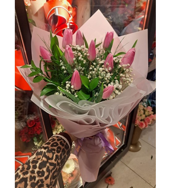 PREMIUM PEMBE LALELER